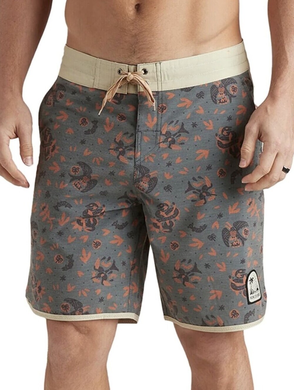 Howler Brothers Mens Sz.38 Stretch Bruja Board Shorts Surf Swim Trunks